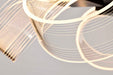 Flush Mount Nuvo 62-2035 Barnett - 21 Inch LED Flush Mount - Matte Black - Silk Screened Acrylic Lens Nuvo