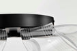 Flush Mount Nuvo 62-2035 Barnett - 21 Inch LED Flush Mount - Matte Black - Silk Screened Acrylic Lens Nuvo