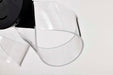 Flush Mount Nuvo 62-2035 Barnett - 21 Inch LED Flush Mount - Matte Black - Silk Screened Acrylic Lens Nuvo