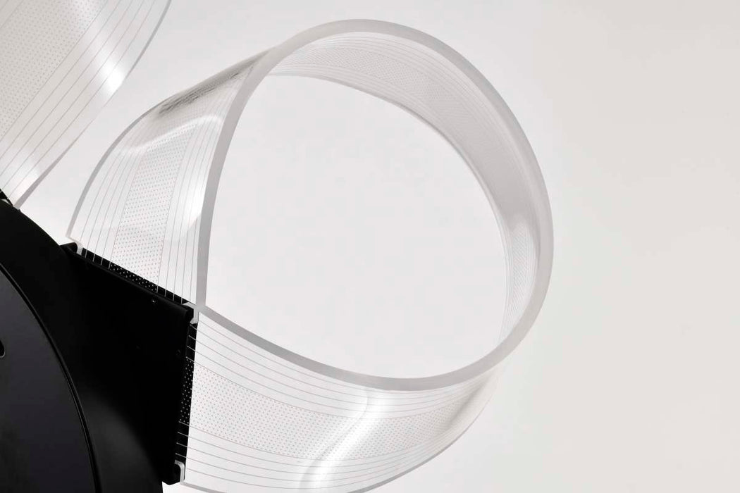 Flush Mount Nuvo 62-2035 Barnett - 21 Inch LED Flush Mount - Matte Black - Silk Screened Acrylic Lens Nuvo