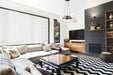 Sconce Nuvo 62-2037 Barnett - 10 Inch LED Wall Sconce - Matte Black - Silk Screened Acrylic Lens Nuvo