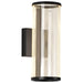 Sconce Nuvo 62-2042 Vale - 12 Inch LED Sconce - Matte Black - Silk Screened Acrylic Lens Nuvo