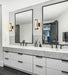 Sconce Nuvo 62-2042 Vale - 12 Inch LED Sconce - Matte Black - Silk Screened Acrylic Lens Nuvo
