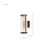 Sconce Nuvo 62-2042 Vale - 12 Inch LED Sconce - Matte Black - Silk Screened Acrylic Lens Nuvo
