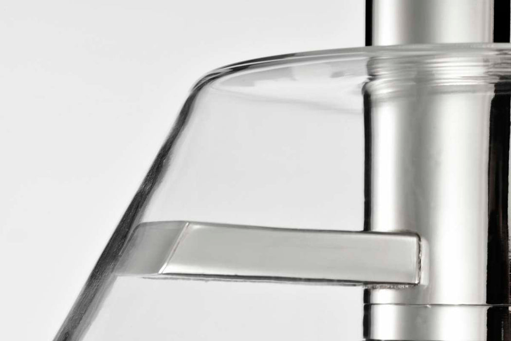Pendant Nuvo 62-2051 Edmond - 14 Inch LED Pendant - Polished Nickel with Clear Glass - Polished Nickel Finish Nuvo