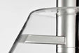 Pendant Nuvo 62-2051 Edmond - 14 Inch LED Pendant - Polished Nickel with Clear Glass - Polished Nickel Finish Nuvo