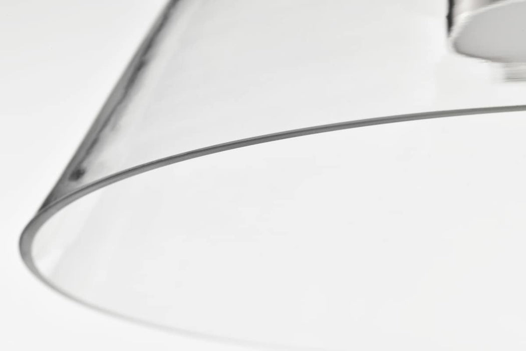 Pendant Nuvo 62-2051 Edmond - 14 Inch LED Pendant - Polished Nickel with Clear Glass - Polished Nickel Finish Nuvo