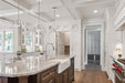 Pendant Nuvo 62-2051 Edmond - 14 Inch LED Pendant - Polished Nickel with Clear Glass - Polished Nickel Finish Nuvo