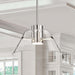 Pendant Nuvo 62-2051 Edmond - 14 Inch LED Pendant - Polished Nickel with Clear Glass - Polished Nickel Finish Nuvo