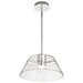 Pendant Nuvo 62-2052 Edmond - 17 Inch LED Pendant - Polished Nickel - Polished Nickel Finish Nuvo