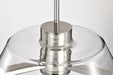 Pendant Nuvo 62-2052 Edmond - 17 Inch LED Pendant - Polished Nickel - Polished Nickel Finish Nuvo