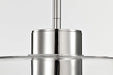 Pendant Nuvo 62-2052 Edmond - 17 Inch LED Pendant - Polished Nickel - Polished Nickel Finish Nuvo