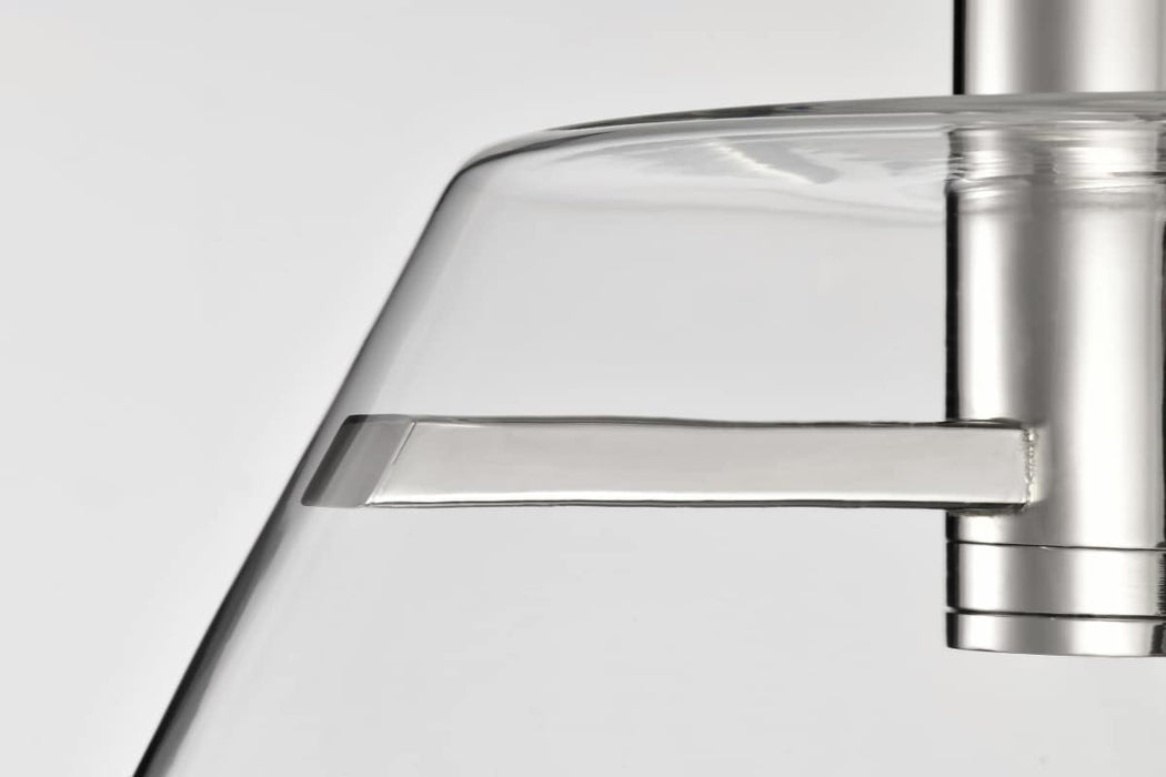 Pendant Nuvo 62-2052 Edmond - 17 Inch LED Pendant - Polished Nickel - Polished Nickel Finish Nuvo