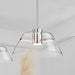 Pendant Nuvo 62-2052 Edmond - 17 Inch LED Pendant - Polished Nickel - Polished Nickel Finish Nuvo