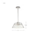 Pendant Nuvo 62-2052 Edmond - 17 Inch LED Pendant - Polished Nickel - Polished Nickel Finish Nuvo