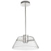 Pendant Nuvo 62-2052 Edmond - 17 Inch LED Pendant - Polished Nickel - Polished Nickel Finish Nuvo