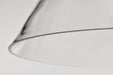 Semi Flush Nuvo 62-2053 Edmond - 14 Inch LED Semi Flush - Polished Nickel with Clear Glass - Polished Nickel Finish Nuvo