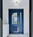 Semi Flush Nuvo 62-2053 Edmond - 14 Inch LED Semi Flush - Polished Nickel with Clear Glass - Polished Nickel Finish Nuvo