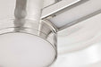Semi Flush Nuvo 62-2054 Edmond - 17 Inch LED Semi Flush - Polished Nickel with Clear Glass - Polished Nickel Finish Nuvo