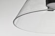 Pendant Nuvo 62-2061 Edmond - 14 Inch LED Pendant - Matte Black with Clear Glass Nuvo