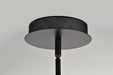 Pendant Nuvo 62-2062 Edmond - 17 Inch LED Pendant - Matte Black with Clear Glass Nuvo