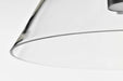 Pendant Nuvo 62-2062 Edmond - 17 Inch LED Pendant - Matte Black with Clear Glass Nuvo