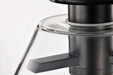 Semi Flush Nuvo 62-2063 Edmond - 14 Inch LED Semi Flush - Matte Black with Clear Glass Nuvo