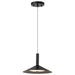 Pendant Nuvo 62-2071 Corrine - 10 Inch LED Pendant - Matte Black - 3K/4K/5K CCT Selectable Nuvo