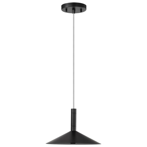 Pendant Nuvo 62-2071 Corrine - 10 Inch LED Pendant - Matte Black - 3K/4K/5K CCT Selectable Nuvo