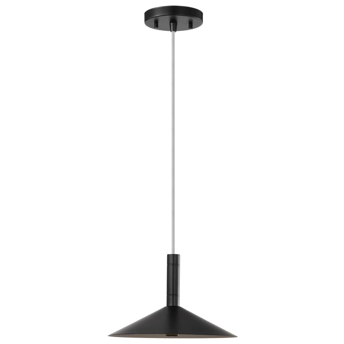 Pendant Nuvo 62-2071 Corrine - 10 Inch LED Pendant - Matte Black - 3K/4K/5K CCT Selectable Nuvo