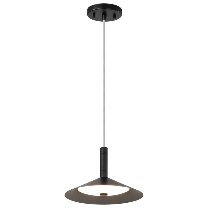Pendant Nuvo 62-2071 Corrine - 10 Inch LED Pendant - Matte Black - 3K/4K/5K CCT Selectable Nuvo