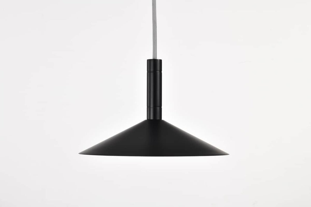 Pendant Nuvo 62-2071 Corrine - 10 Inch LED Pendant - Matte Black - 3K/4K/5K CCT Selectable Nuvo