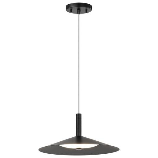 Pendant Nuvo 62-2072 Corrine - 14 Inch LED Pendant - Matte Black - 3K/4K/5K CCT Selectable Nuvo