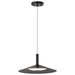 Pendant Nuvo 62-2072 Corrine - 14 Inch LED Pendant - Matte Black - 3K/4K/5K CCT Selectable Nuvo