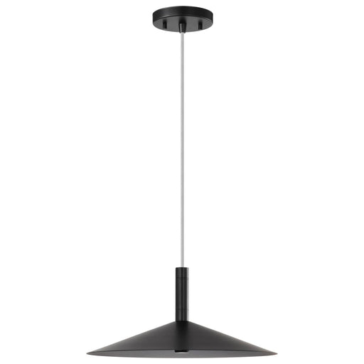 Pendant Nuvo 62-2072 Corrine - 14 Inch LED Pendant - Matte Black - 3K/4K/5K CCT Selectable Nuvo