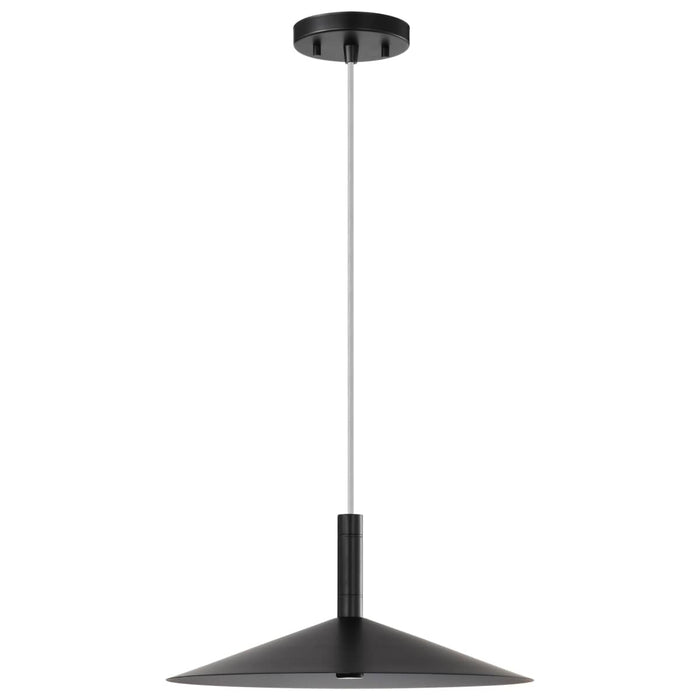 Pendant Nuvo 62-2072 Corrine - 14 Inch LED Pendant - Matte Black - 3K/4K/5K CCT Selectable Nuvo