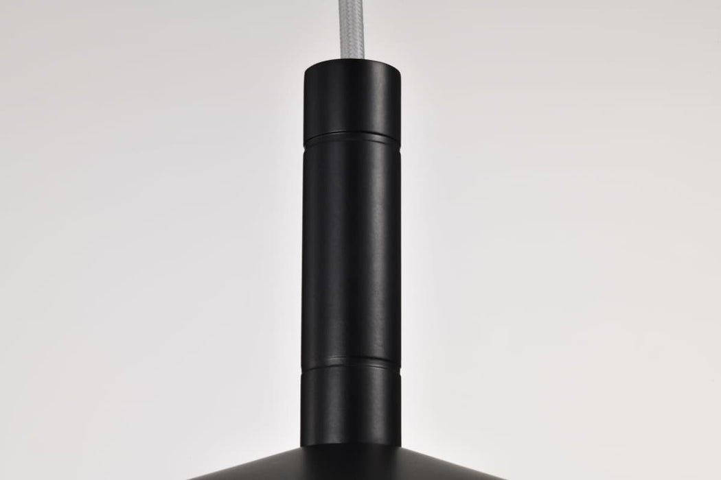 Pendant Nuvo 62-2072 Corrine - 14 Inch LED Pendant - Matte Black - 3K/4K/5K CCT Selectable Nuvo