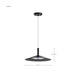 Pendant Nuvo 62-2072 Corrine - 14 Inch LED Pendant - Matte Black - 3K/4K/5K CCT Selectable Nuvo