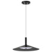 Pendant Nuvo 62-2072 Corrine - 14 Inch LED Pendant - Matte Black - 3K/4K/5K CCT Selectable Nuvo