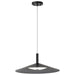 Pendant Nuvo 62-2073 Corrine - 18 Inch LED Pendant - Matte Black - 3K/4K/5K CCT Selectable Nuvo