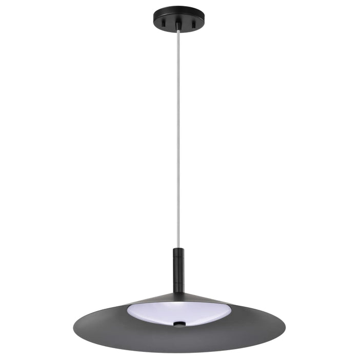 Pendant Nuvo 62-2073 Corrine - 18 Inch LED Pendant - Matte Black - 3K/4K/5K CCT Selectable Nuvo