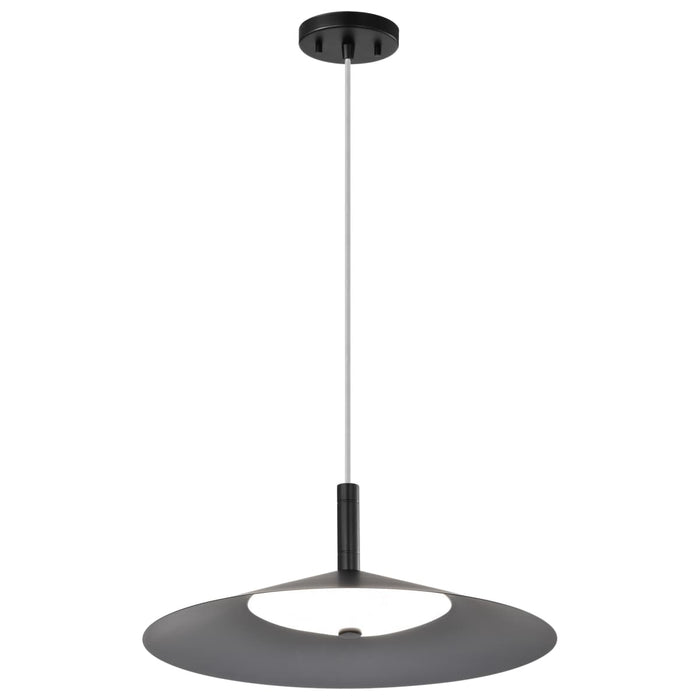 Pendant Nuvo 62-2073 Corrine - 18 Inch LED Pendant - Matte Black - 3K/4K/5K CCT Selectable Nuvo