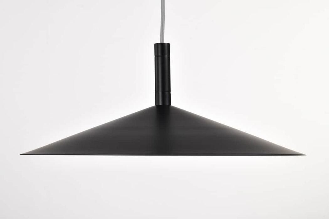Pendant Nuvo 62-2073 Corrine - 18 Inch LED Pendant - Matte Black - 3K/4K/5K CCT Selectable Nuvo
