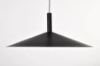 Pendant Nuvo 62-2073 Corrine - 18 Inch LED Pendant - Matte Black - 3K/4K/5K CCT Selectable Nuvo