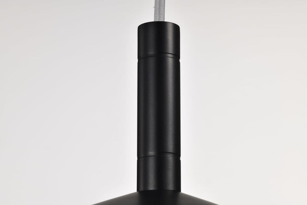 Pendant Nuvo 62-2073 Corrine - 18 Inch LED Pendant - Matte Black - 3K/4K/5K CCT Selectable Nuvo