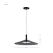 Pendant Nuvo 62-2073 Corrine - 18 Inch LED Pendant - Matte Black - 3K/4K/5K CCT Selectable Nuvo