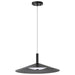 Pendant Nuvo 62-2073 Corrine - 18 Inch LED Pendant - Matte Black - 3K/4K/5K CCT Selectable Nuvo