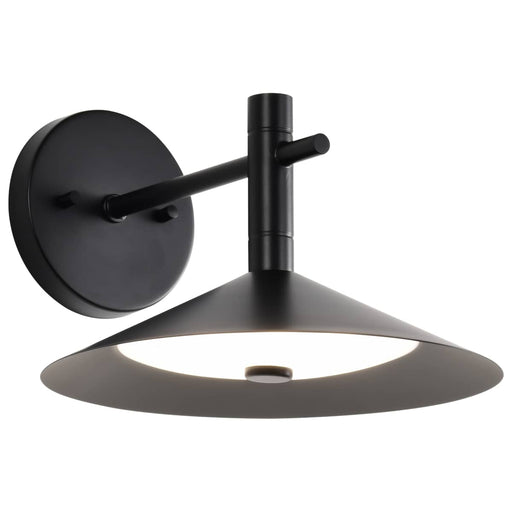 Sconce Nuvo 62-2074 Corrine - 10 Inch LED Wall Sconce - Matte Black - 3K/4K/5K CCT Selectable Nuvo