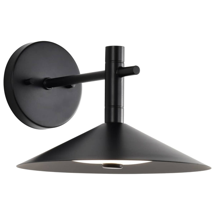 Sconce Nuvo 62-2074 Corrine - 10 Inch LED Wall Sconce - Matte Black - 3K/4K/5K CCT Selectable Nuvo