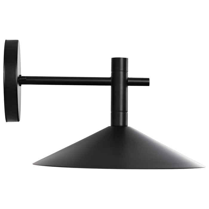 Sconce Nuvo 62-2074 Corrine - 10 Inch LED Wall Sconce - Matte Black - 3K/4K/5K CCT Selectable Nuvo